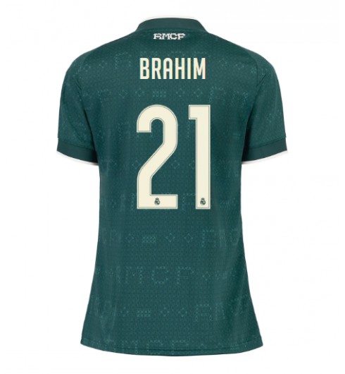 Real Madrid Brahim Diaz #21 Bortedrakt Dame 2026-27 Korte ermer Real Madrid Brahim Diaz #21 Bortedrakt Dame 2026-27 Korte ermer